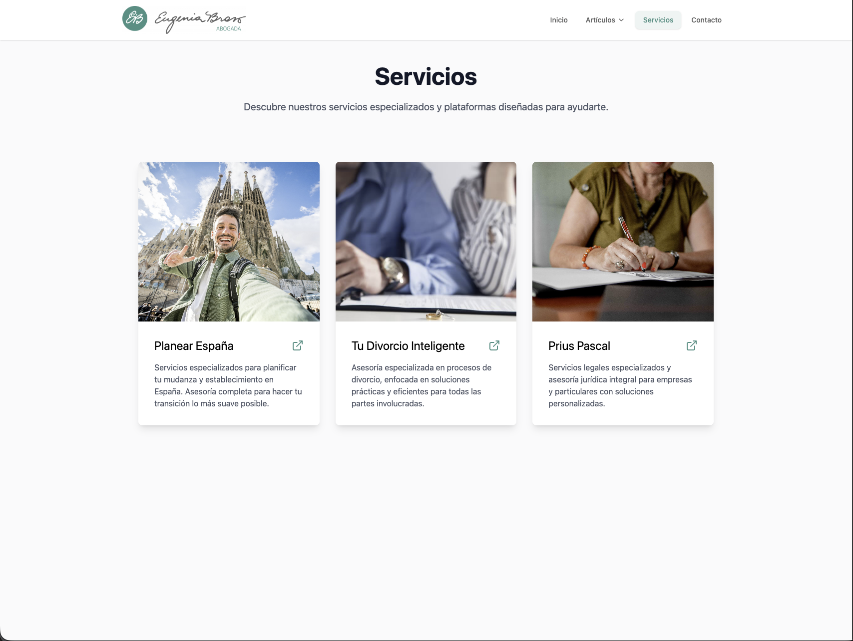 EugeniaBravo services overview